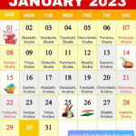 2023 Calendar Hindi Crownflourmills