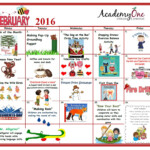 Calendar Of Events February AcademyOne Childcare Preschool