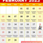 February 2023 Calendar Archives BHARAT CALENDAR