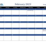 February 2023 Calendar With Philippines Holidays