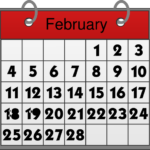 February Calendar Clip Art At Clker Vector Clip Art Online