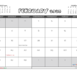 Free Printable February 2023 Calendar PDF And Image