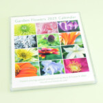 Garden Flowers Photography 2021 Desk Calendar With Cd Case Easel Stand